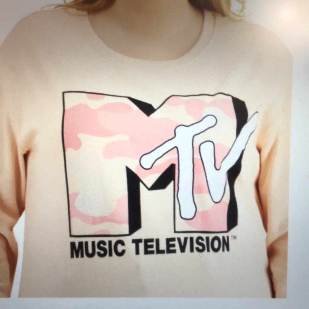 Love Tribe Camouflage MTV Sweatshirt plus - 2X